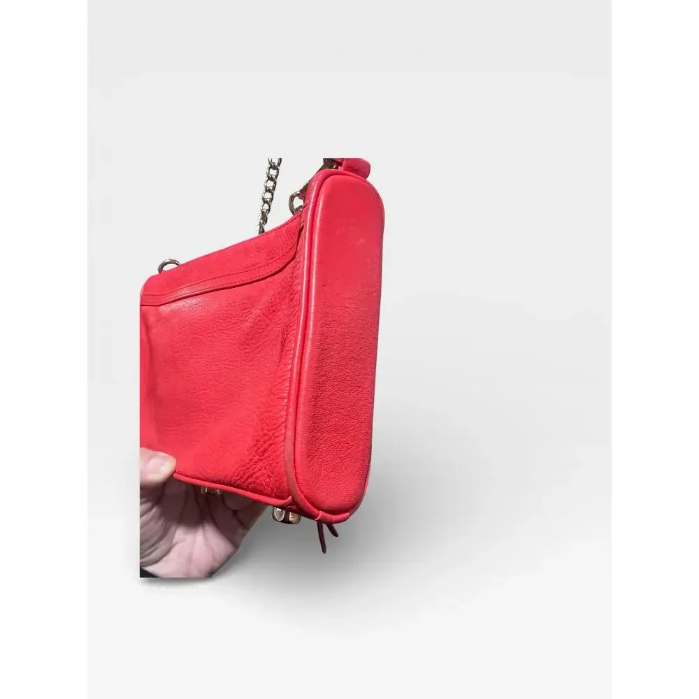 Rebecca Minkoff Mini M.A.C. Red Leather crossbody Bag
